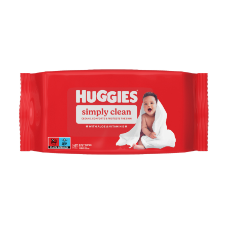 Ling Huggies Simply Clean X72