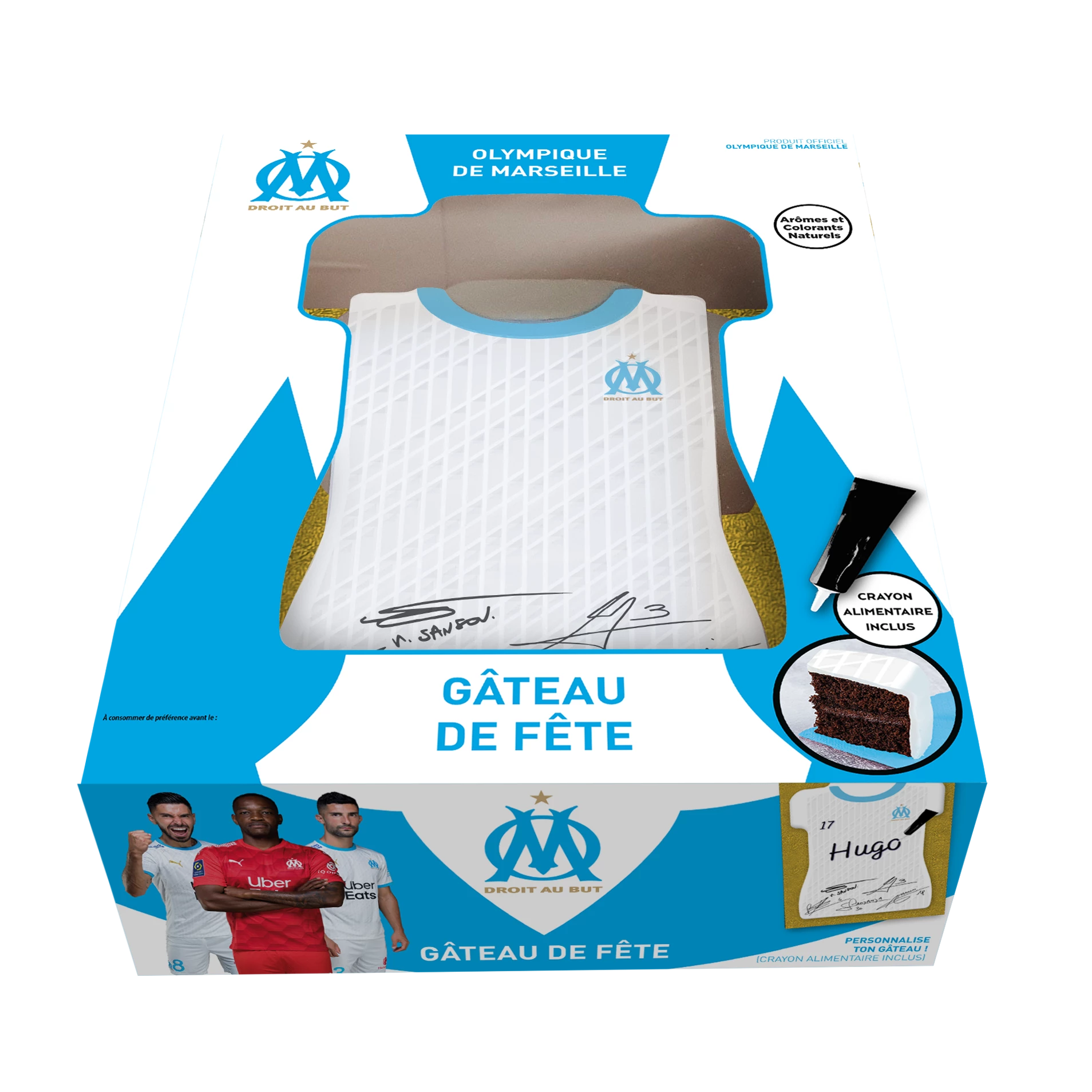 Gateau Maillot Om 1kg