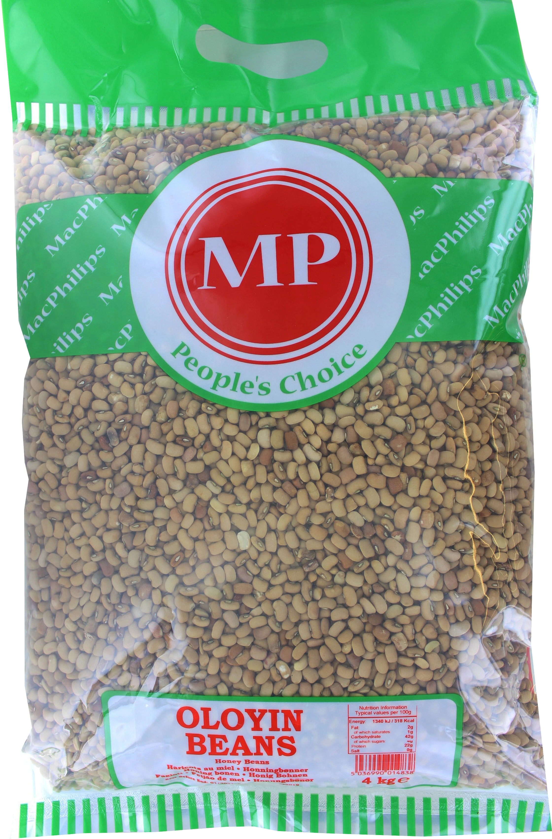 Haricots Sucrés 3 X 4 Kg - Mp