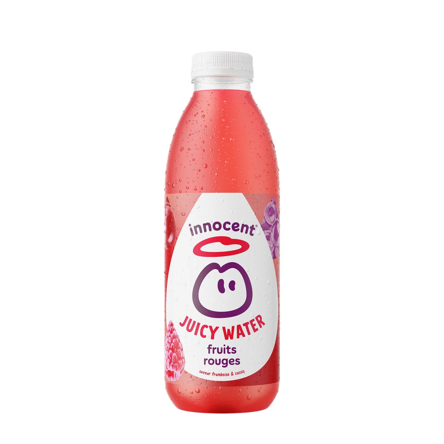 Red fruit drink raspberry flavor and blackcurrant 75cl - Innocent