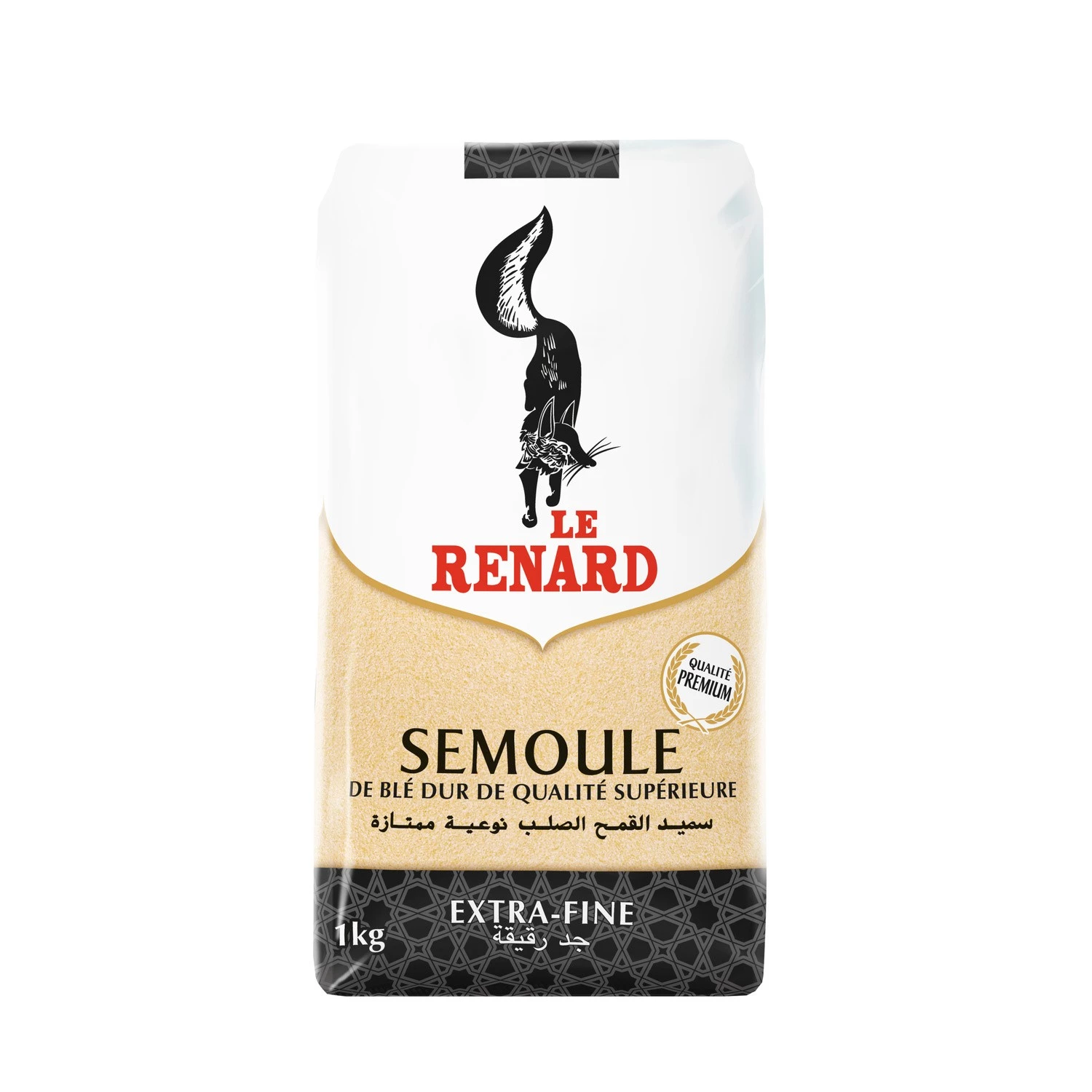 Extra Fine Wheat Semolina 1kg - LE RENARD