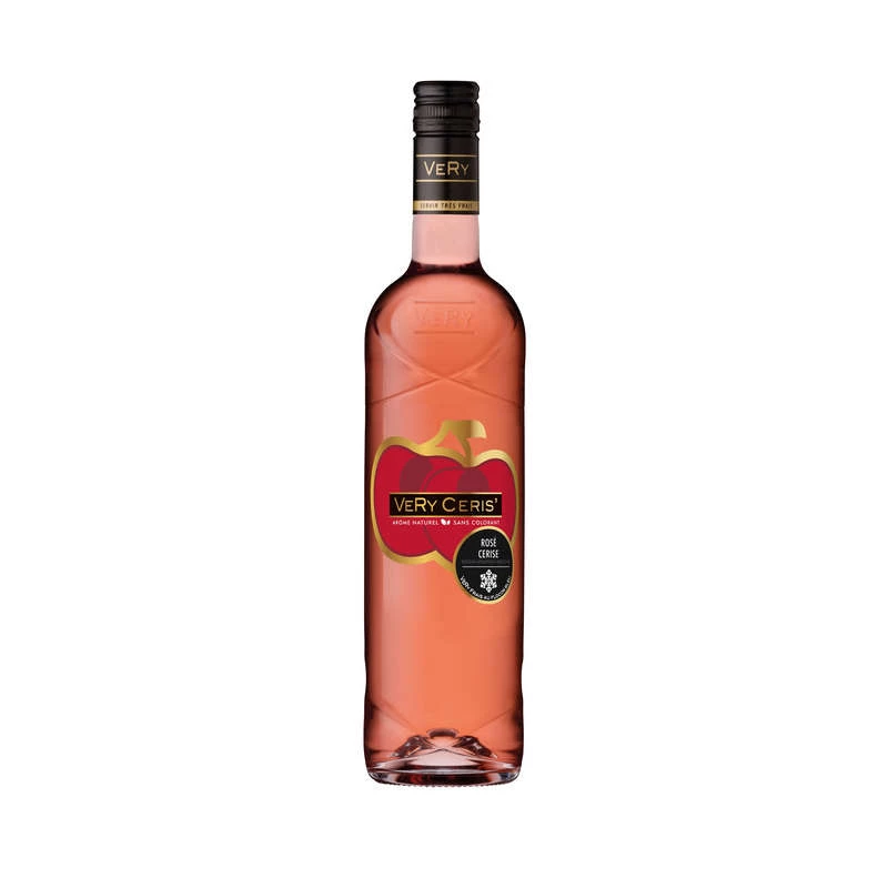 Розовое вино со вкусом вишни, 10°, 75cl - VERY