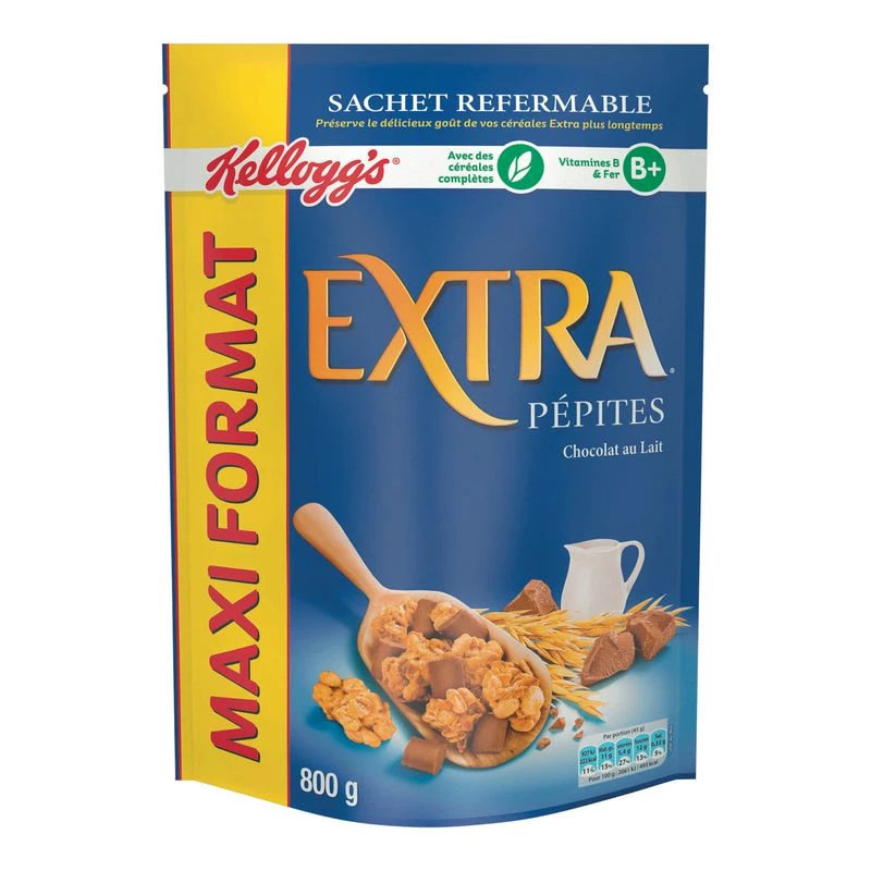 Cioccolato Extra Al Latte 800 g - KELLOGG'S