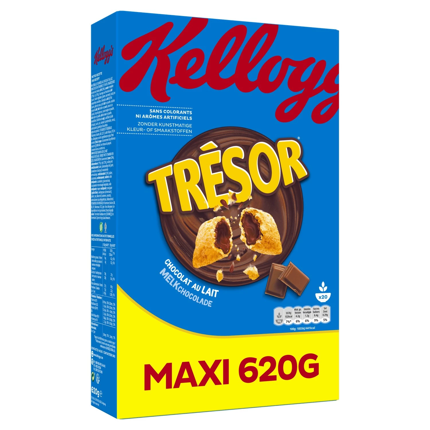 Trésor 牛奶巧克力 620g - KELLOGG'S