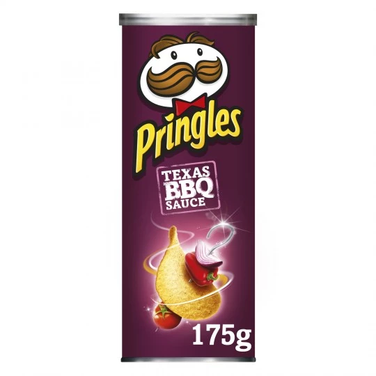 Chips goût texas BBQ sauce 175g - PRINGLES
