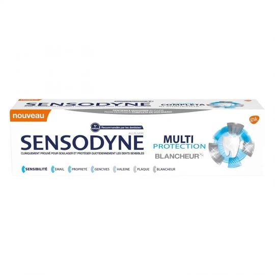 Dentifricio Sbiancante Multi Protezione 75ml - SENSODYNE