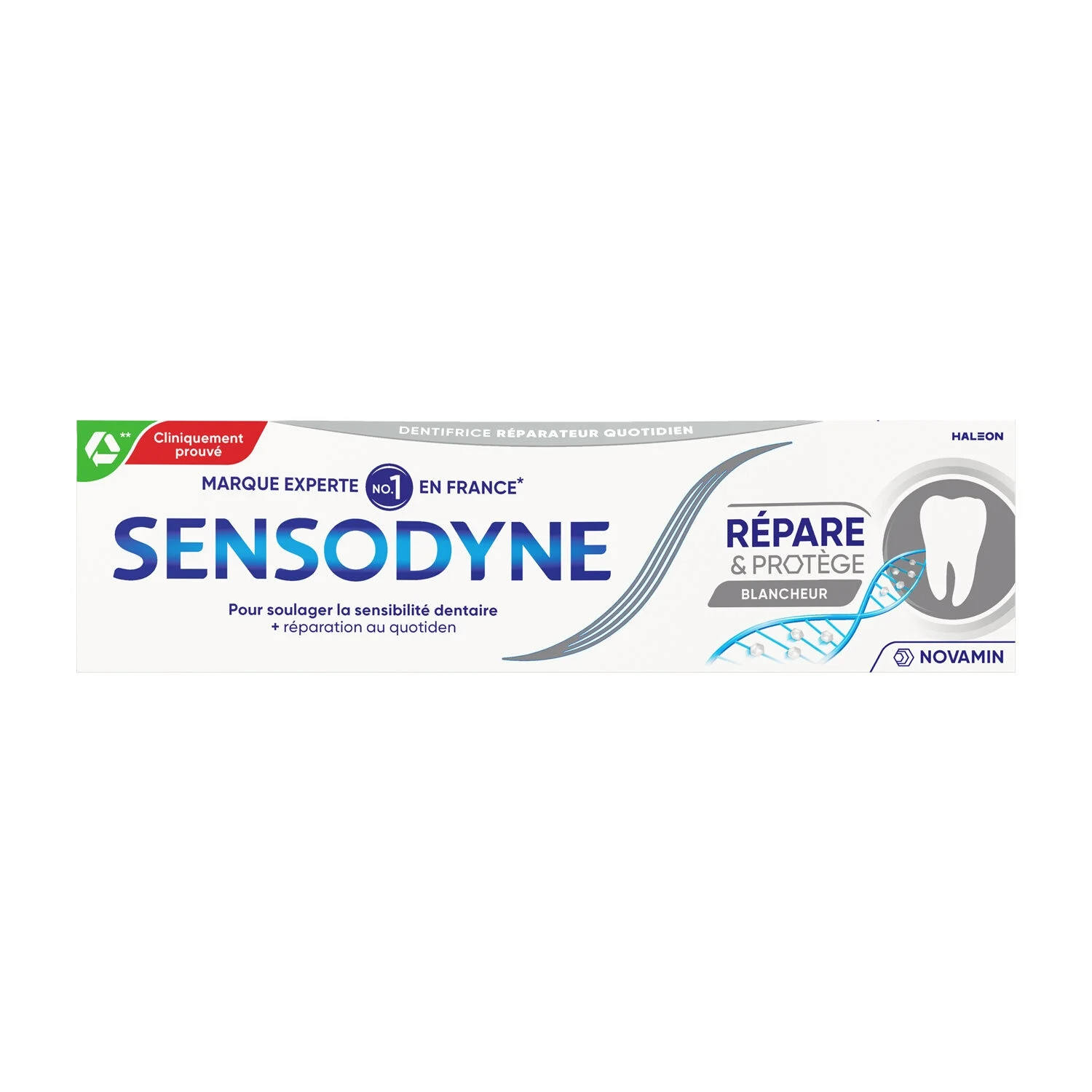 Toothpaste Repairs & Protects Whiteness Novamin 75ml - Sensodyne