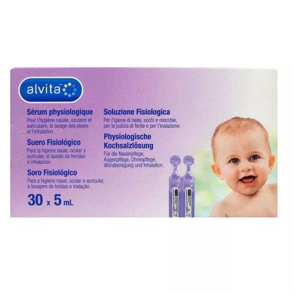 ALVITA SERUM PHYSIOLOGIQUE 30X5ML