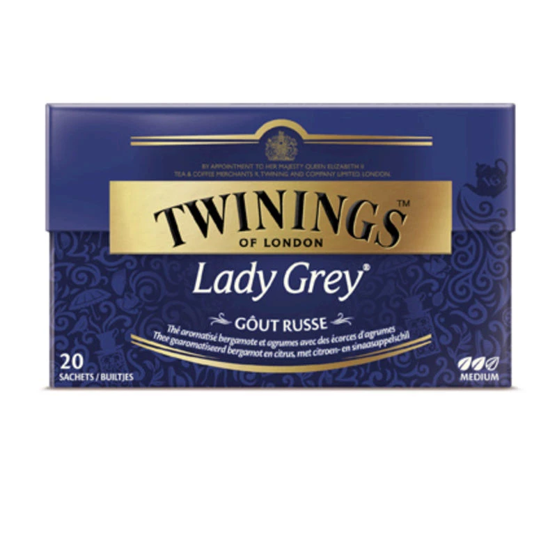 Thé Noir Lady Grey X20 - Twinings