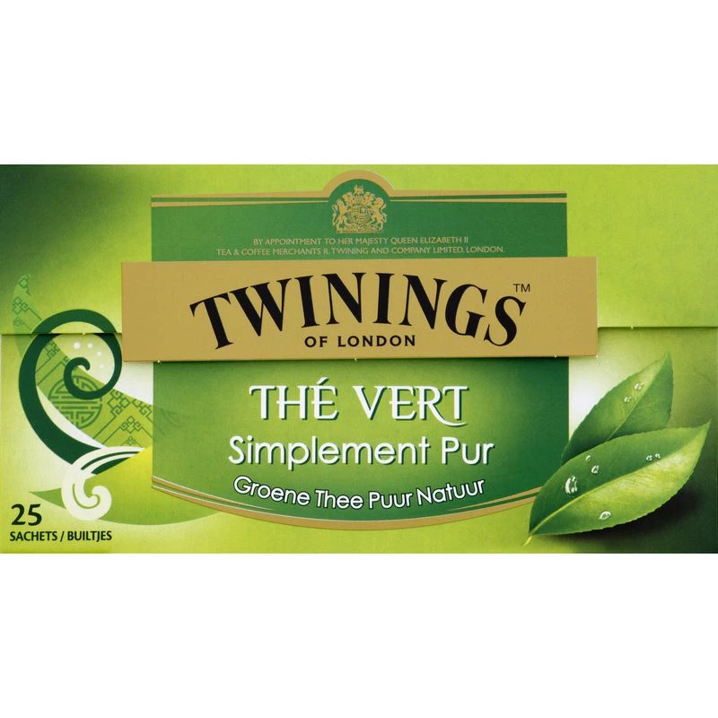 سيمبلي شاي أخضر نقي ×25 37 جرام - TWININGS