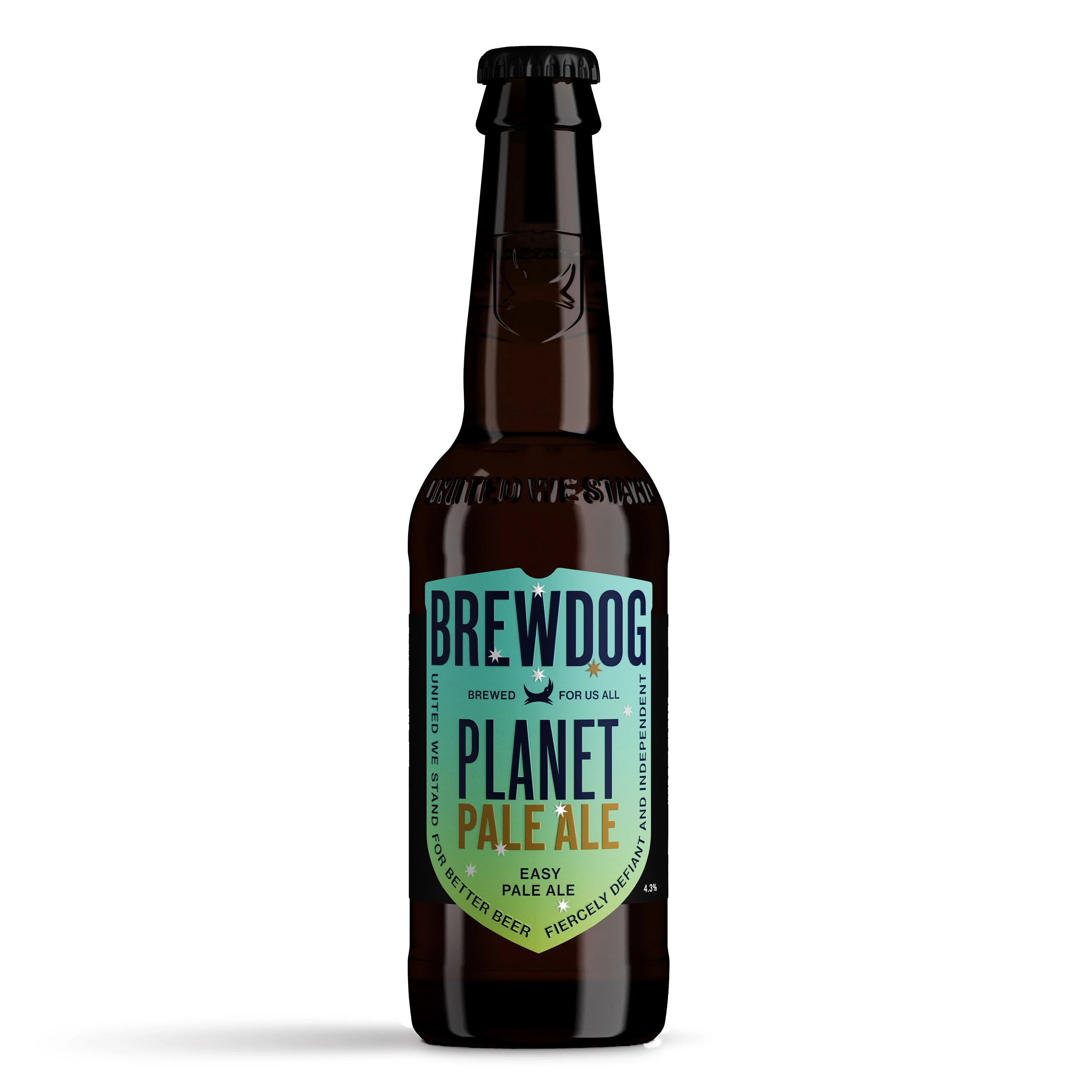 Planet Pale Ale 金色啤酒，4.3°，33cl - BREWDOG