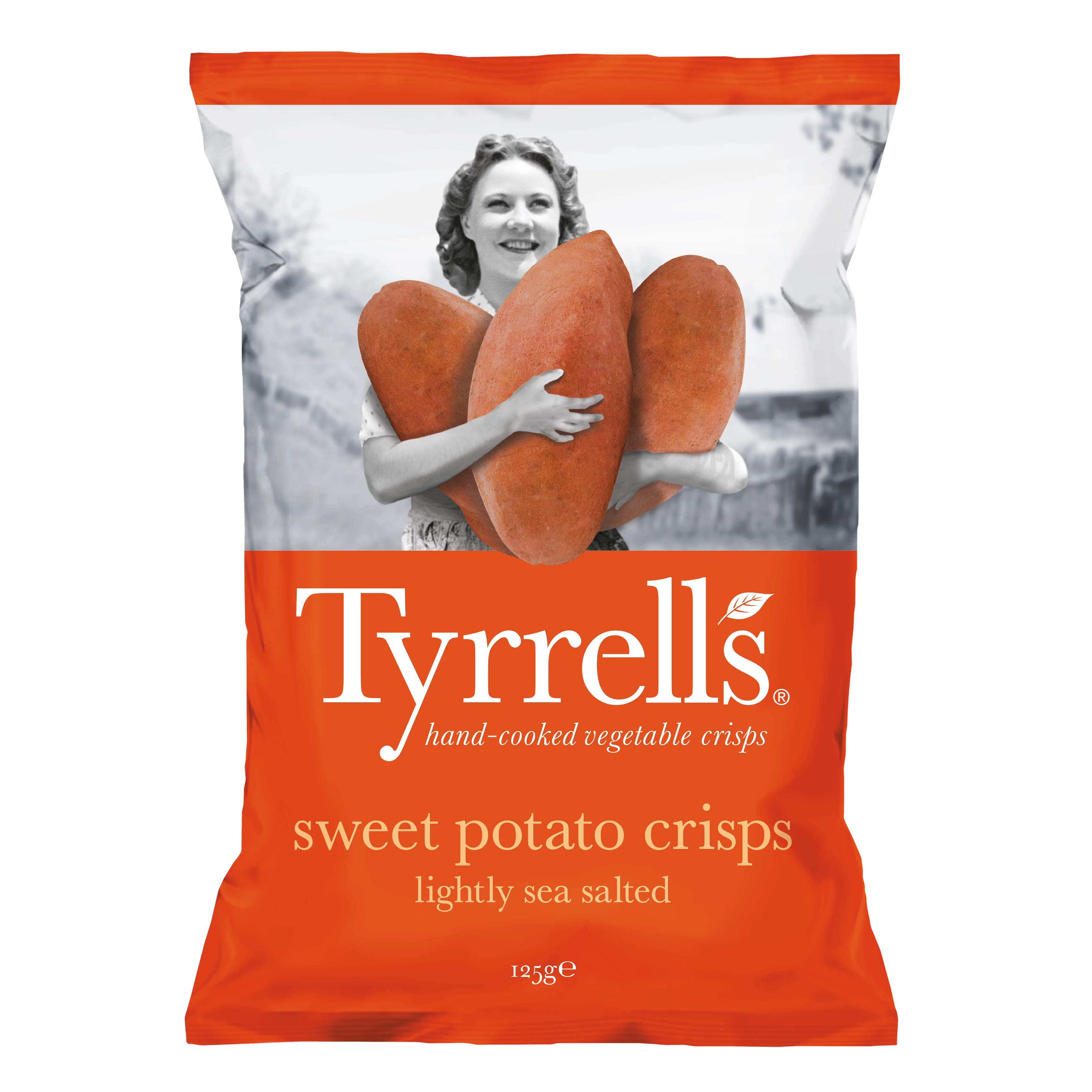 Chips Patate Douce, 125g - TYRRELLS