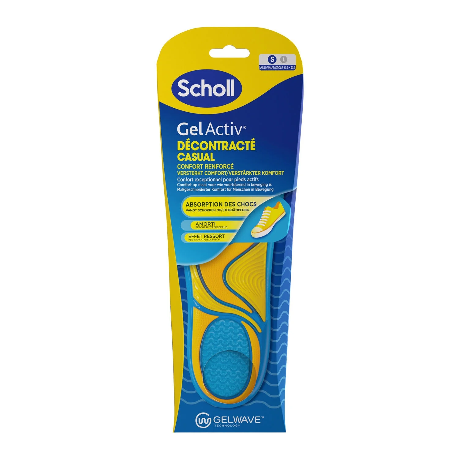 Scholl Semelles Gel Dec S
