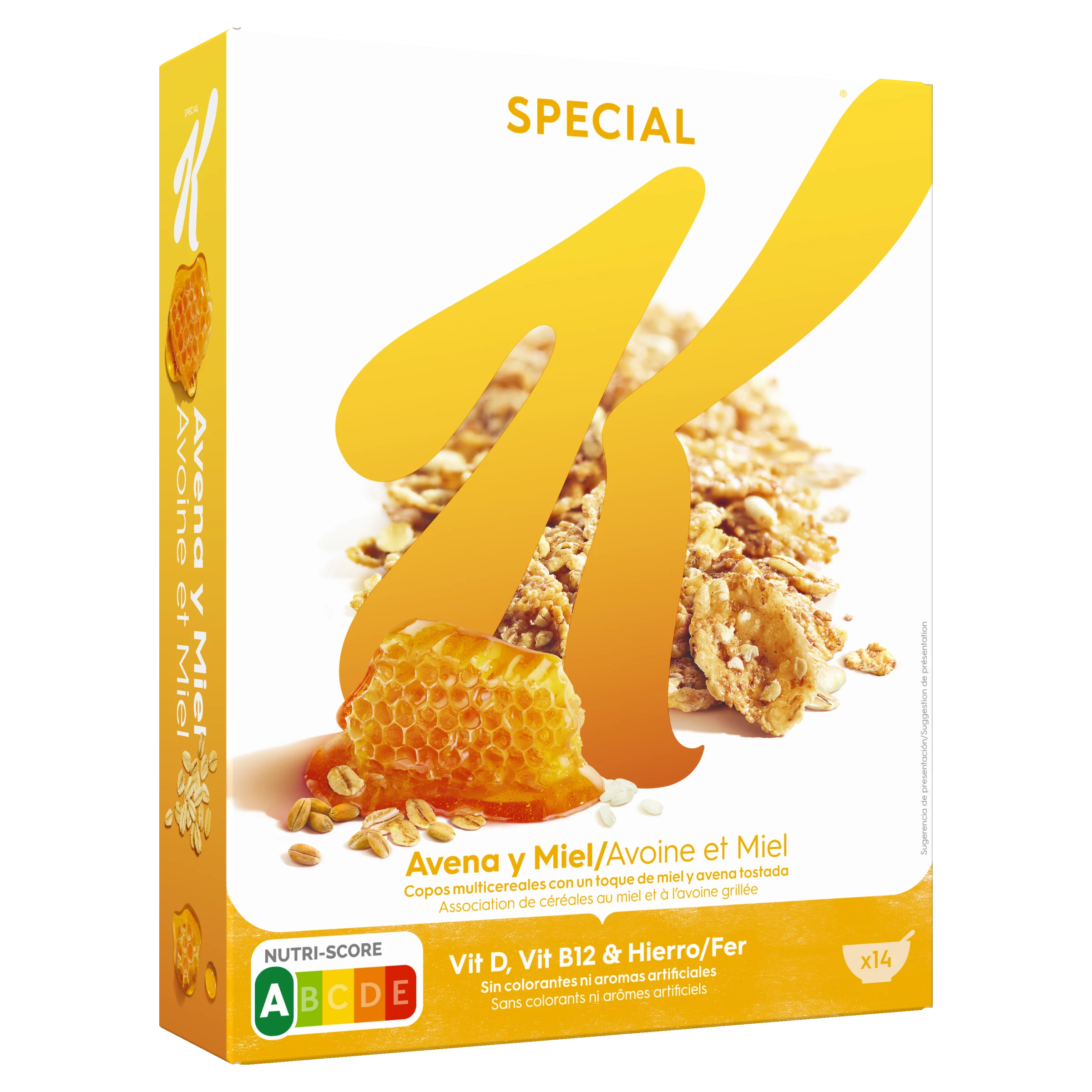 Céréales Special K Avoine et Miel, 420g - KELLOGG'S
