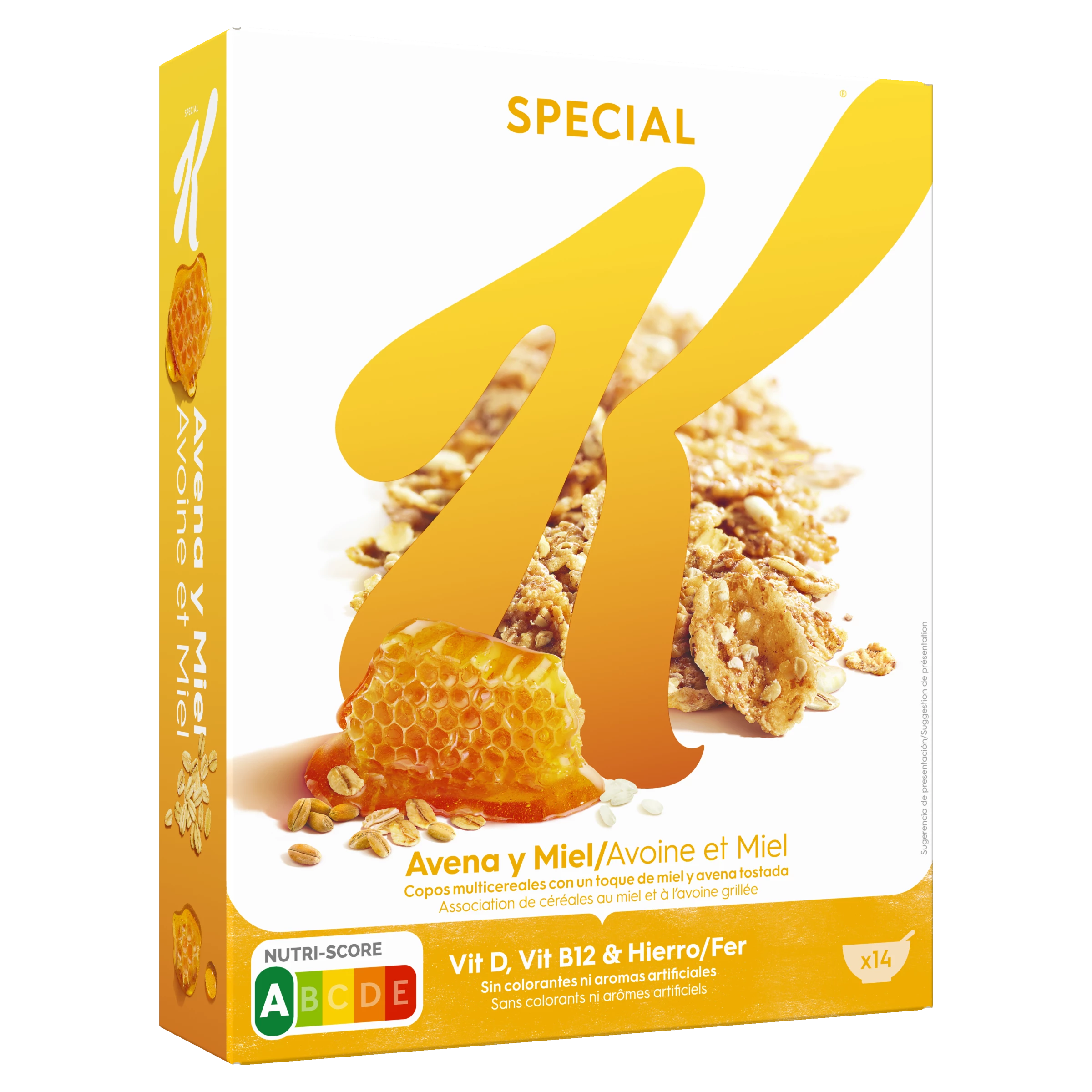 Kellogg's Spk Oats 1 العسل 420 جرام