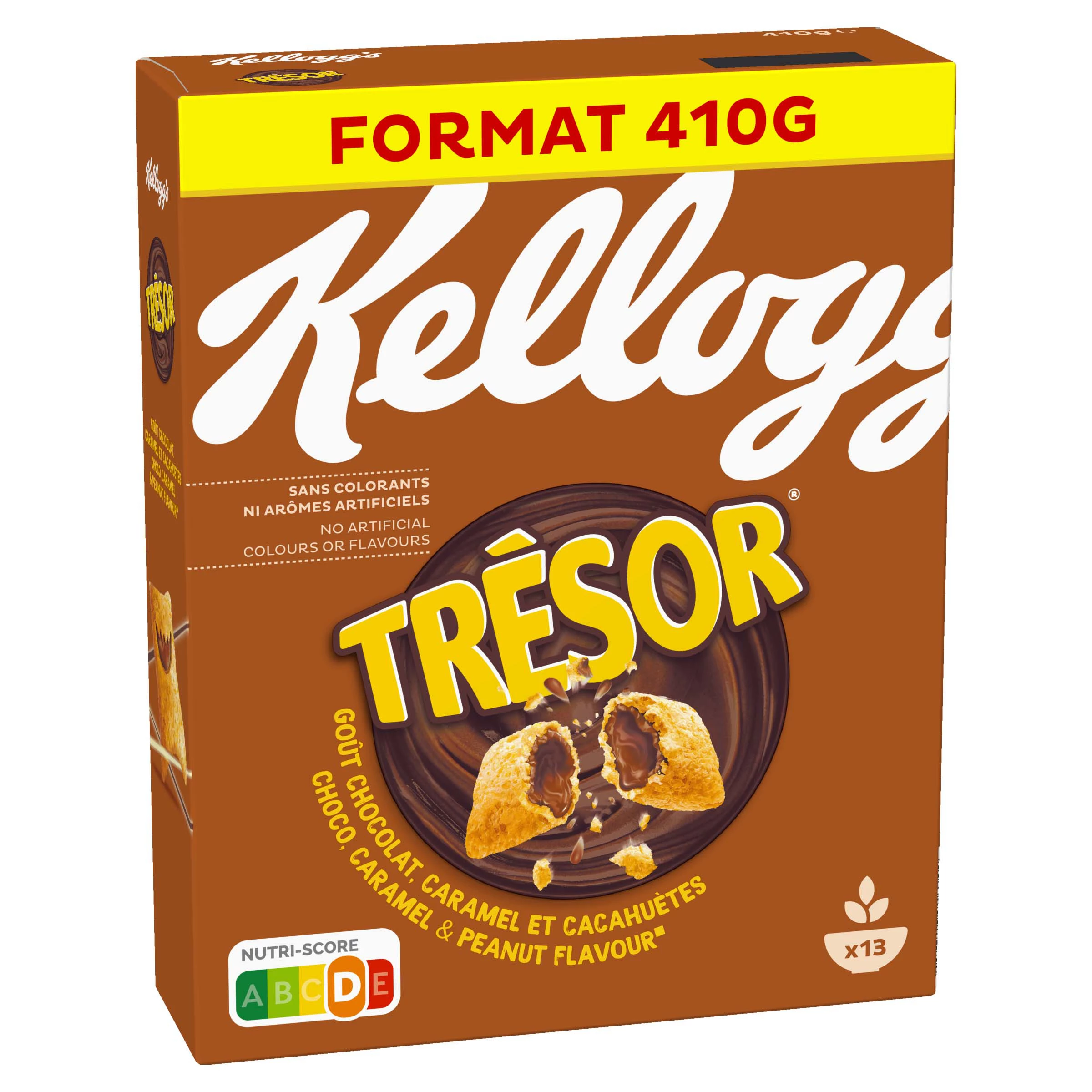 Tresor Choco Cara 410 da Kellogg