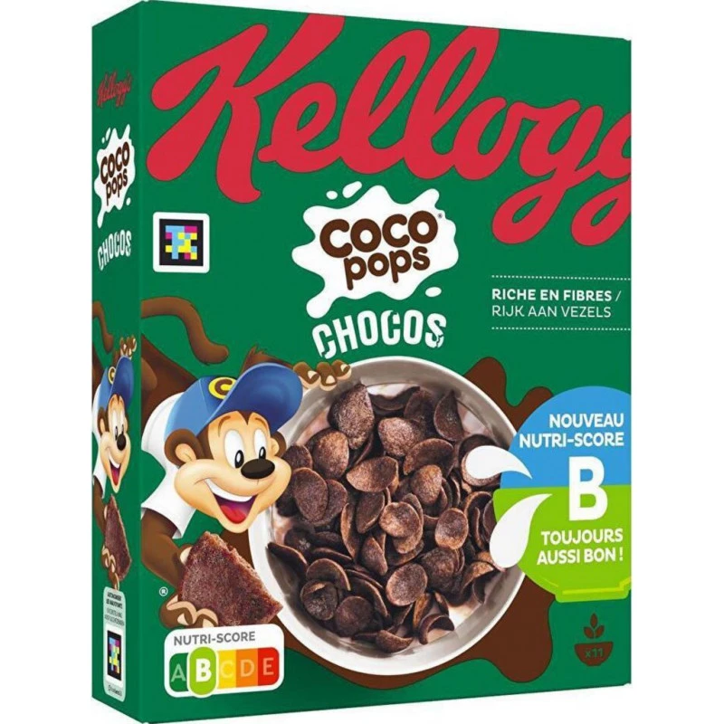 Choco Pops Chocos Cereals 330g - KELLOGG'S