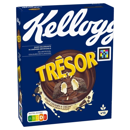 Tresor Cookies Cream 375g - kellogg's