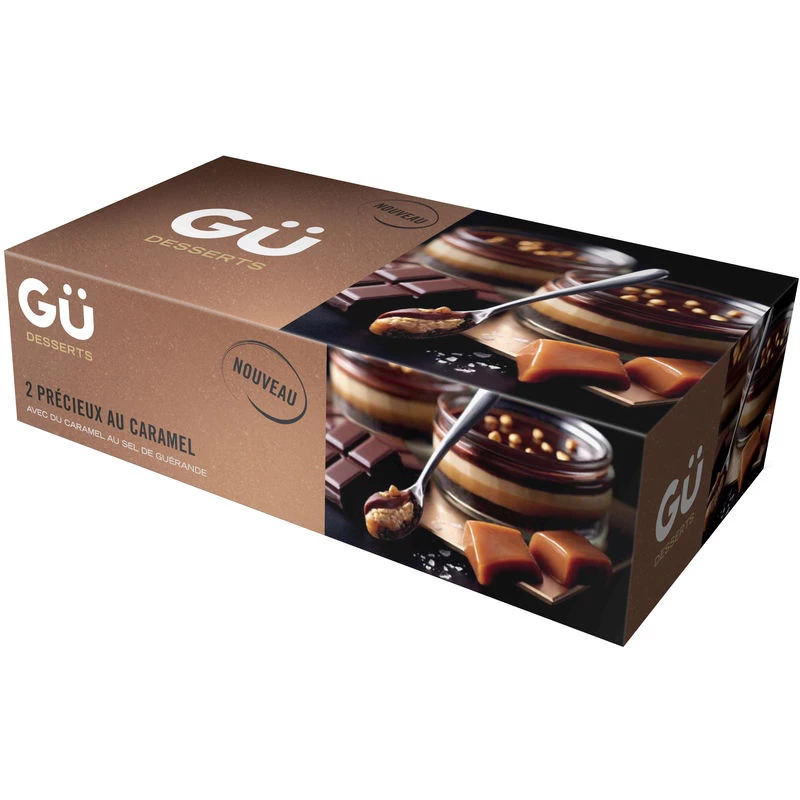 Dessert précieux au caramel 2x91g - GÜ