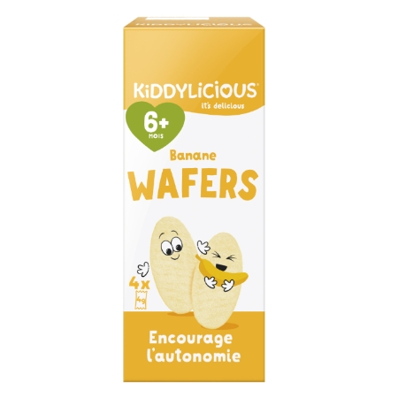 16g Wafer Bana Kiddylicious 6m