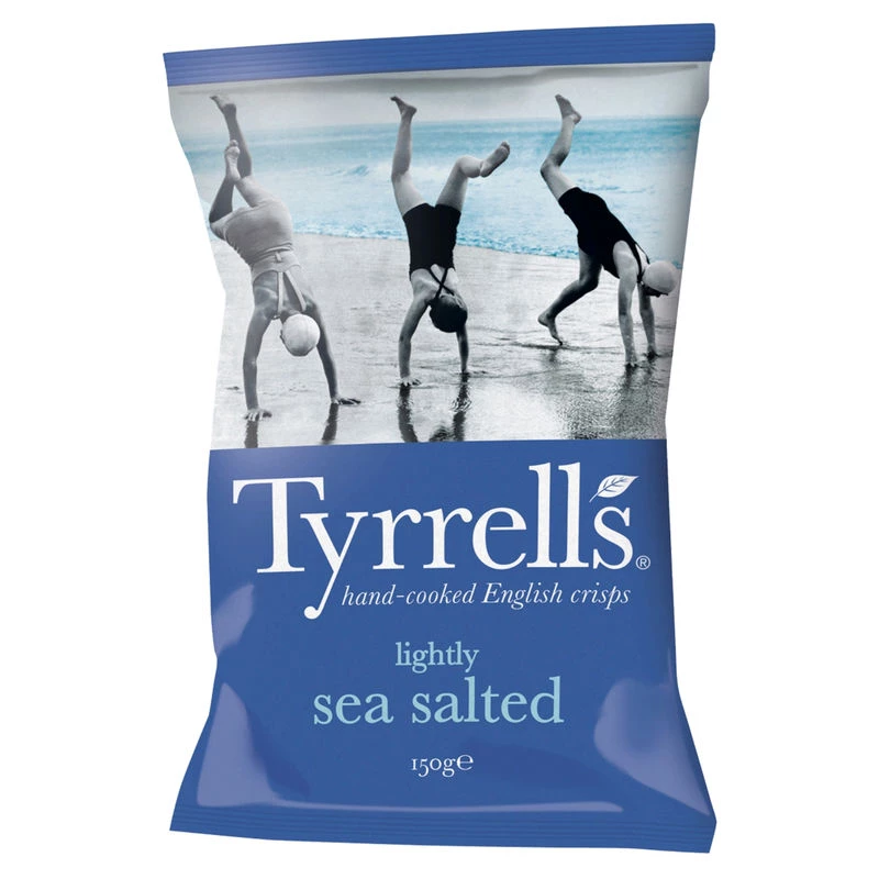 Licht gezouten chips 150 g - TYRRELL'S