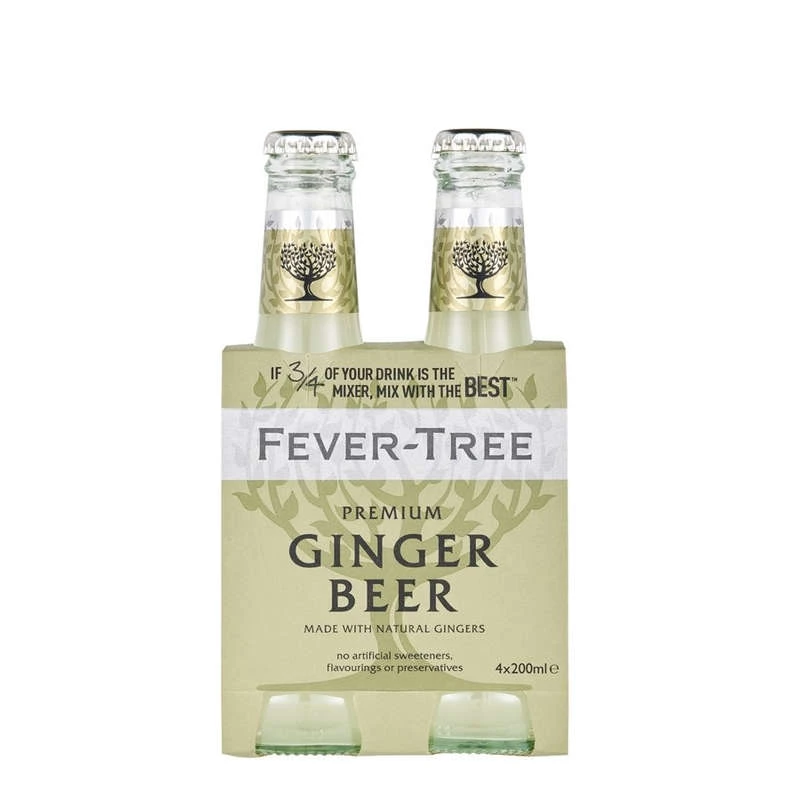 Fever Tree Ginger Beer 4x20cl