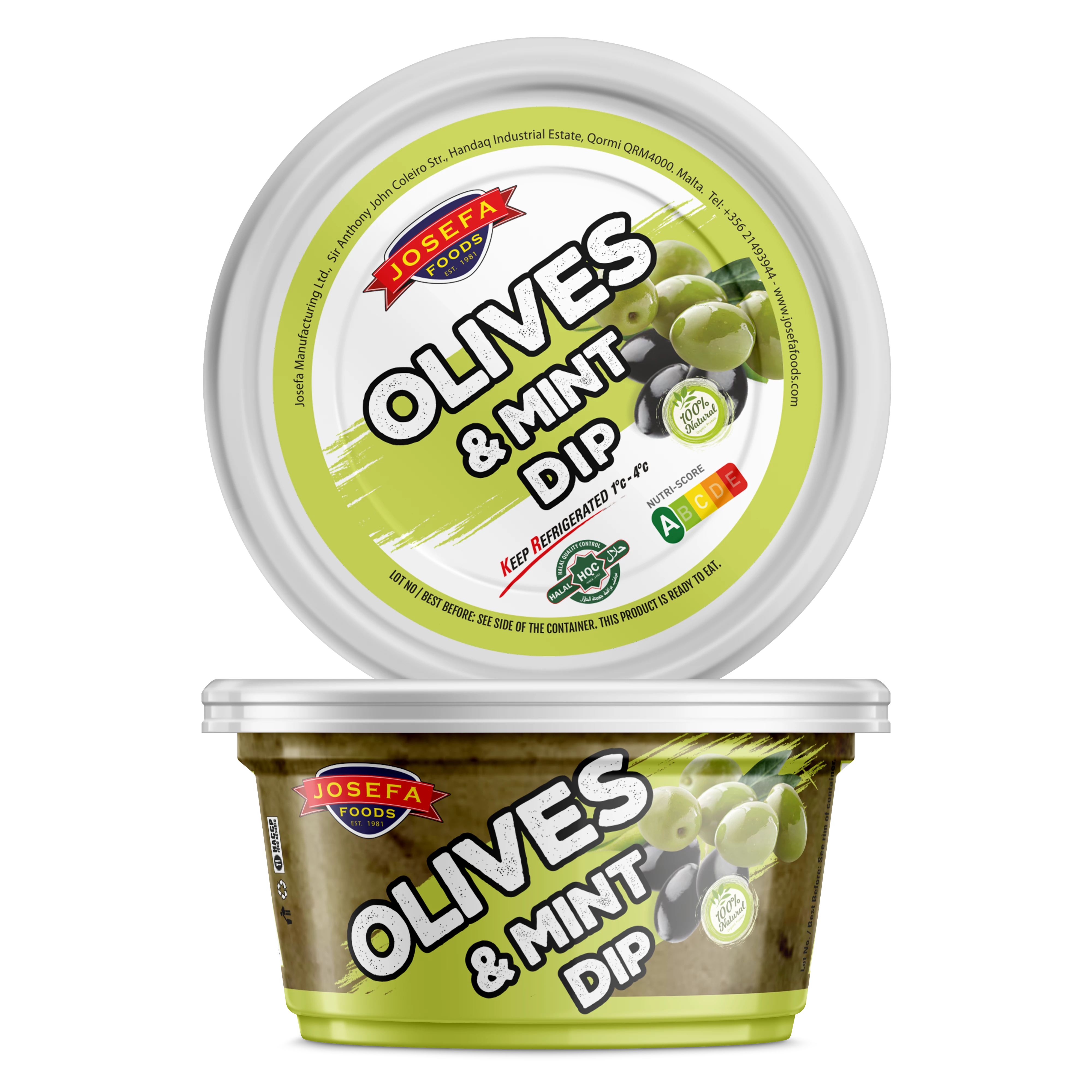 Olijf Dip 195gr - Josefa