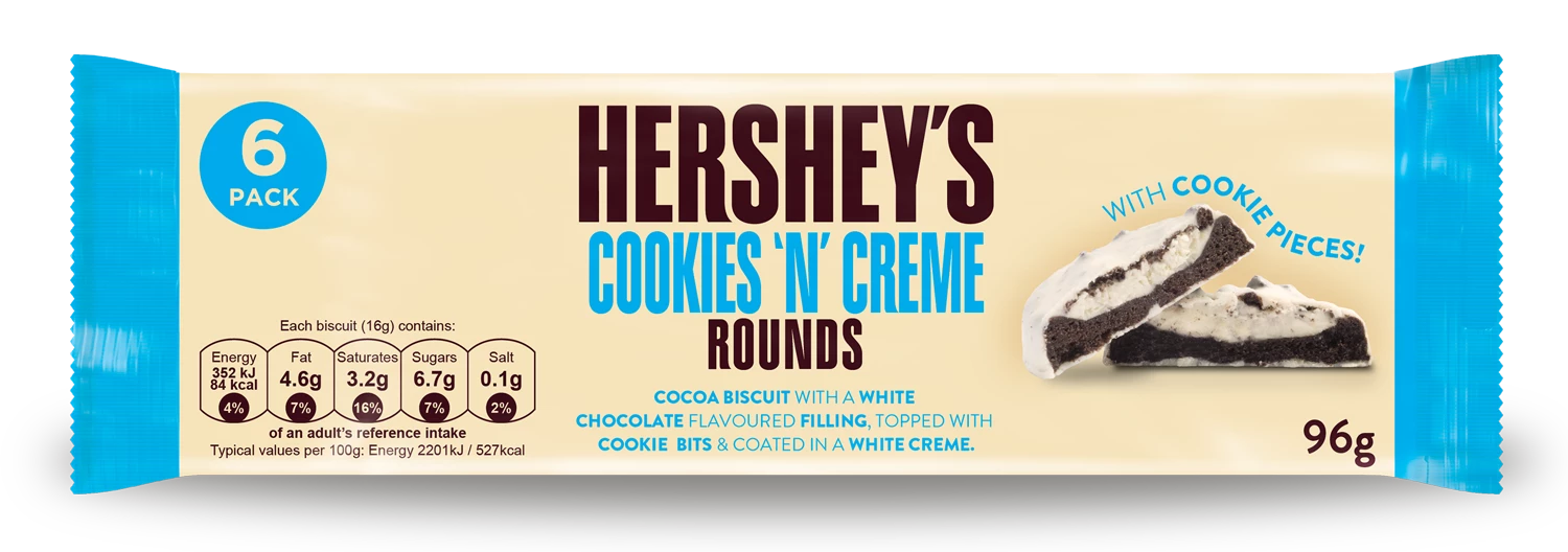 Biscuits Rounds, 96g x16 - HERSHEY'S