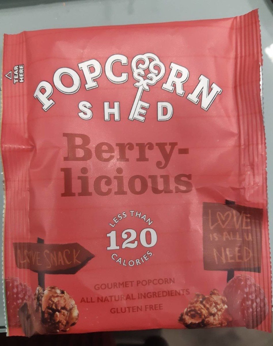 Kifurushi cha Vitafunio vya Popcorn cha Berry-licious 24g - Popcorn Shed