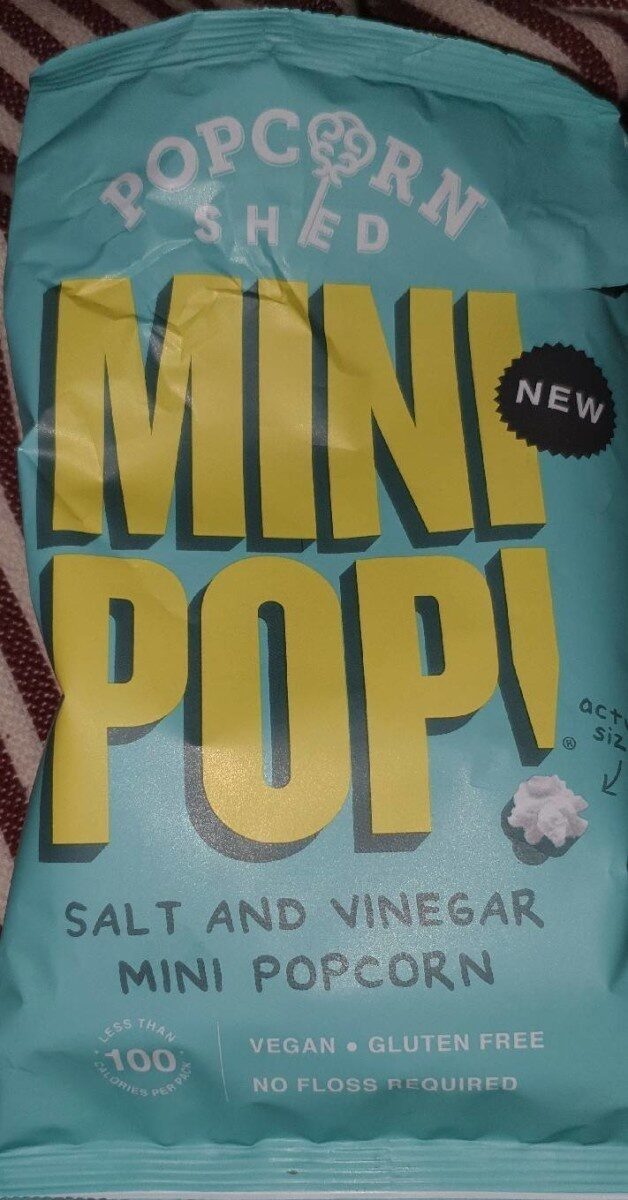 Mini Pop!® Salt & Vinegar 22g - Popcorn Shed