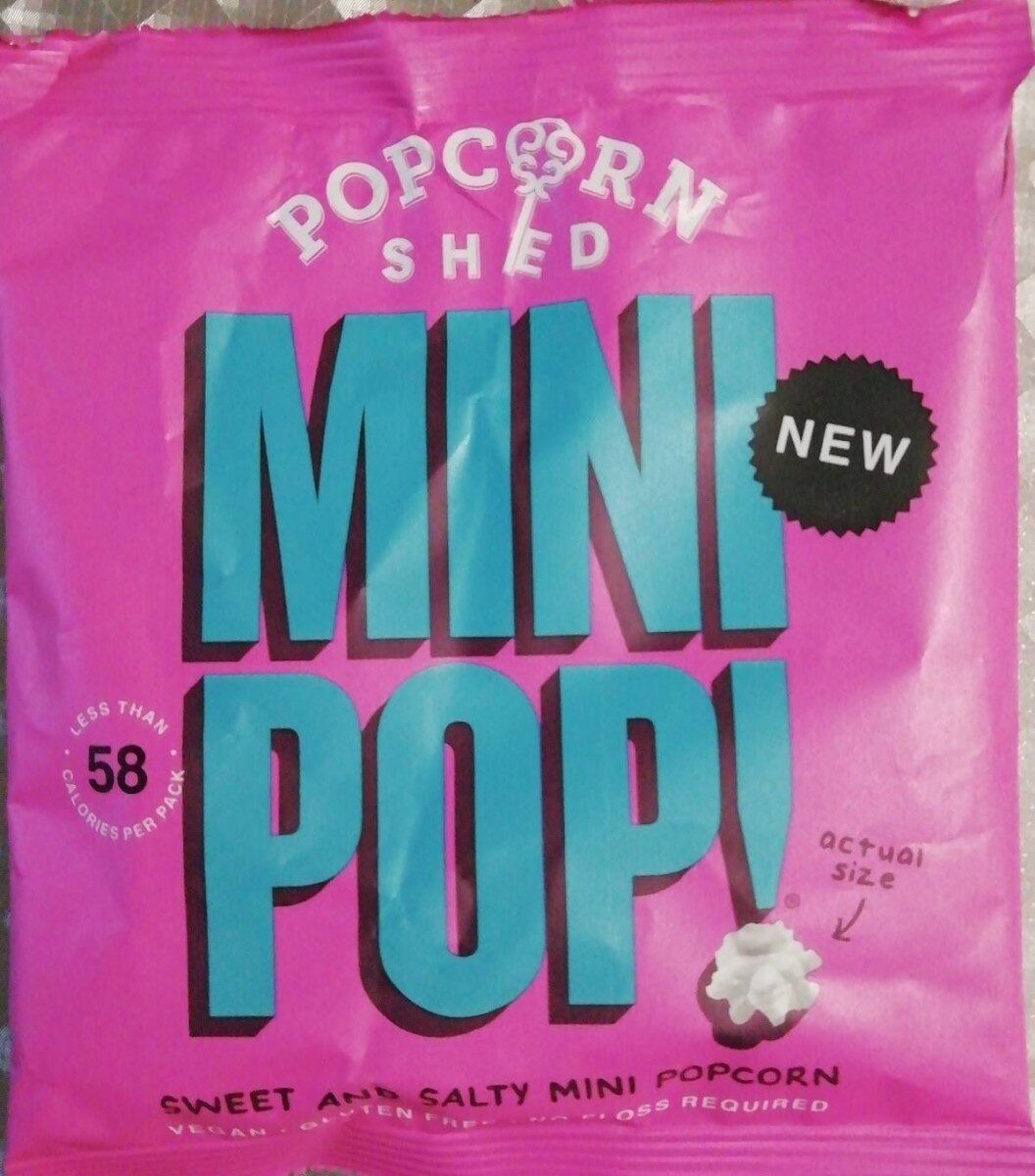 Mini Pop!® Small Bag Sweet & Salty 60g - Popcorn Shed