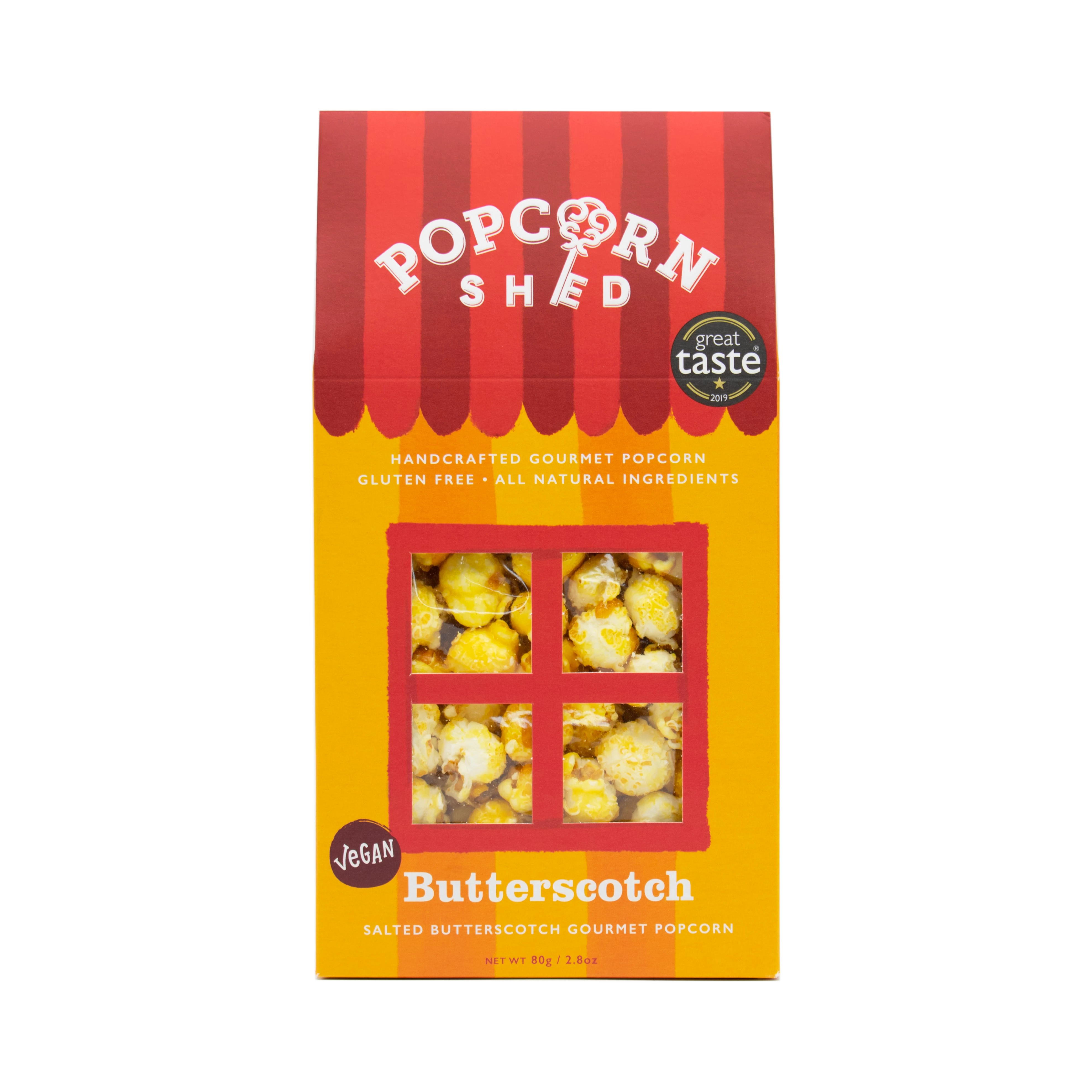 Butterscotch Popcorn Shed 80g - Popcorn Shed