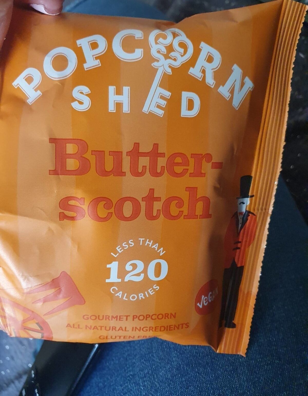 Butterscotch Popcorn Snack Pack 24g - Popcorn Shed