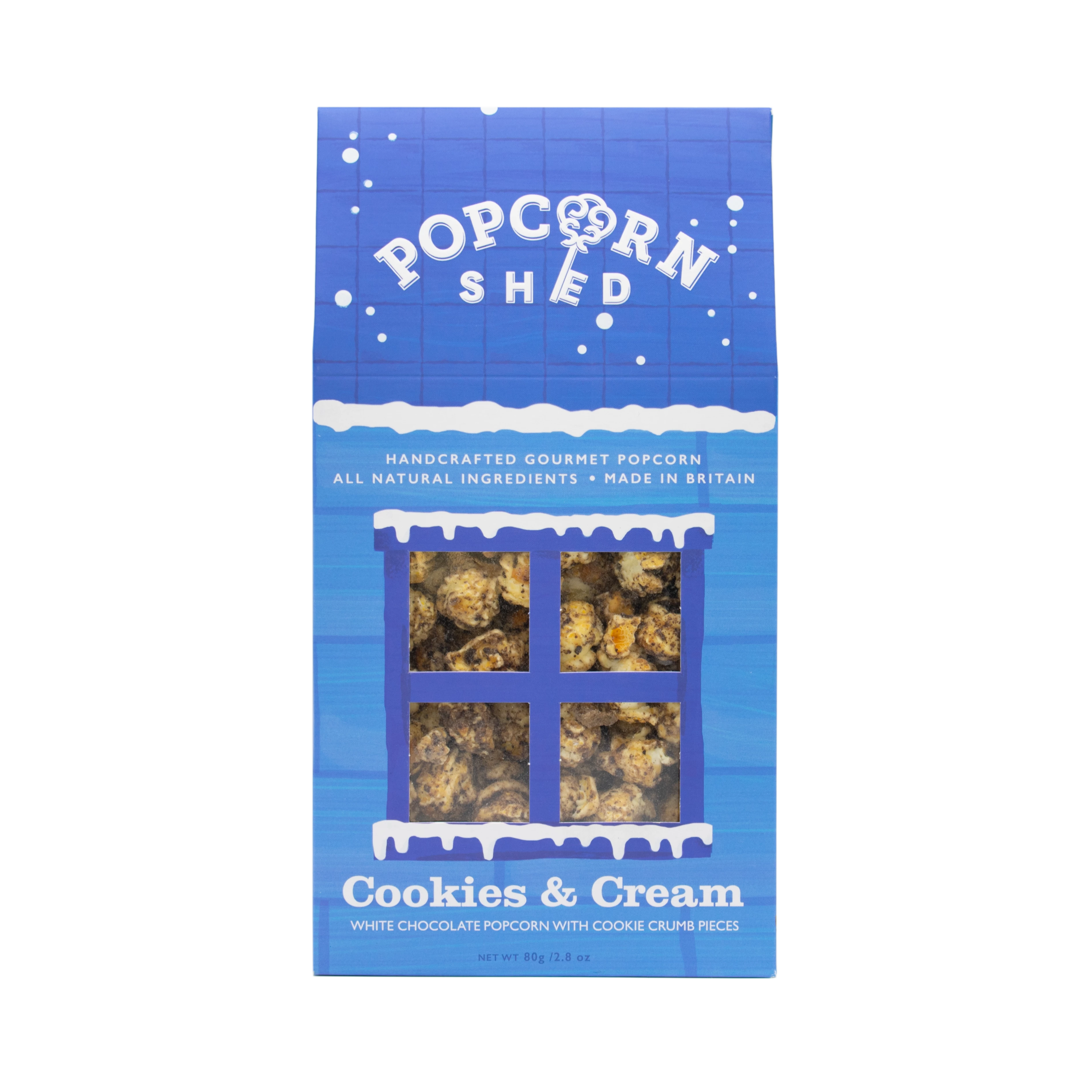 Cookies And Cream Popcorn Shed 80g - Popcorn Shed