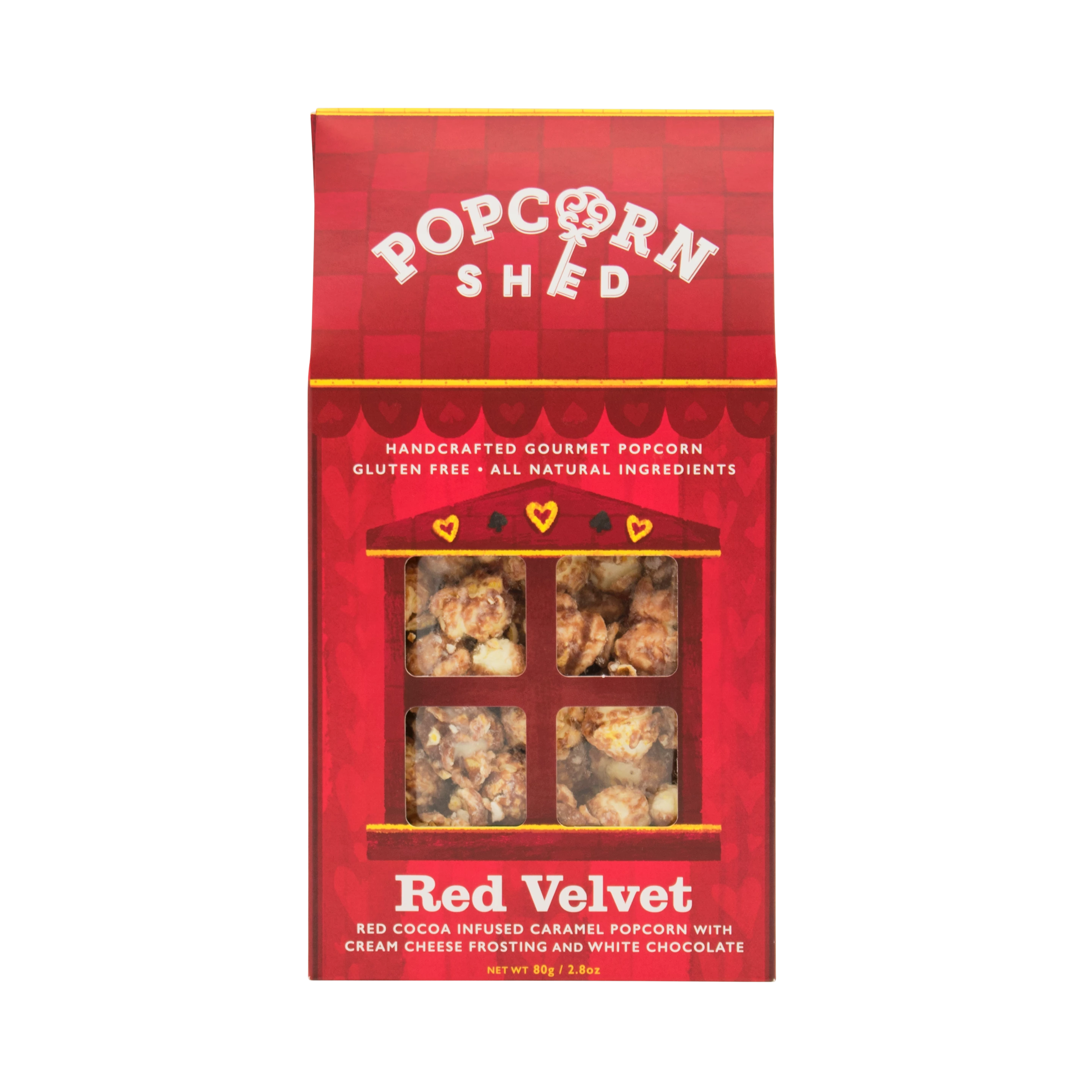 Red Velvet Popcorn Shed 80g - Popcorn Shed