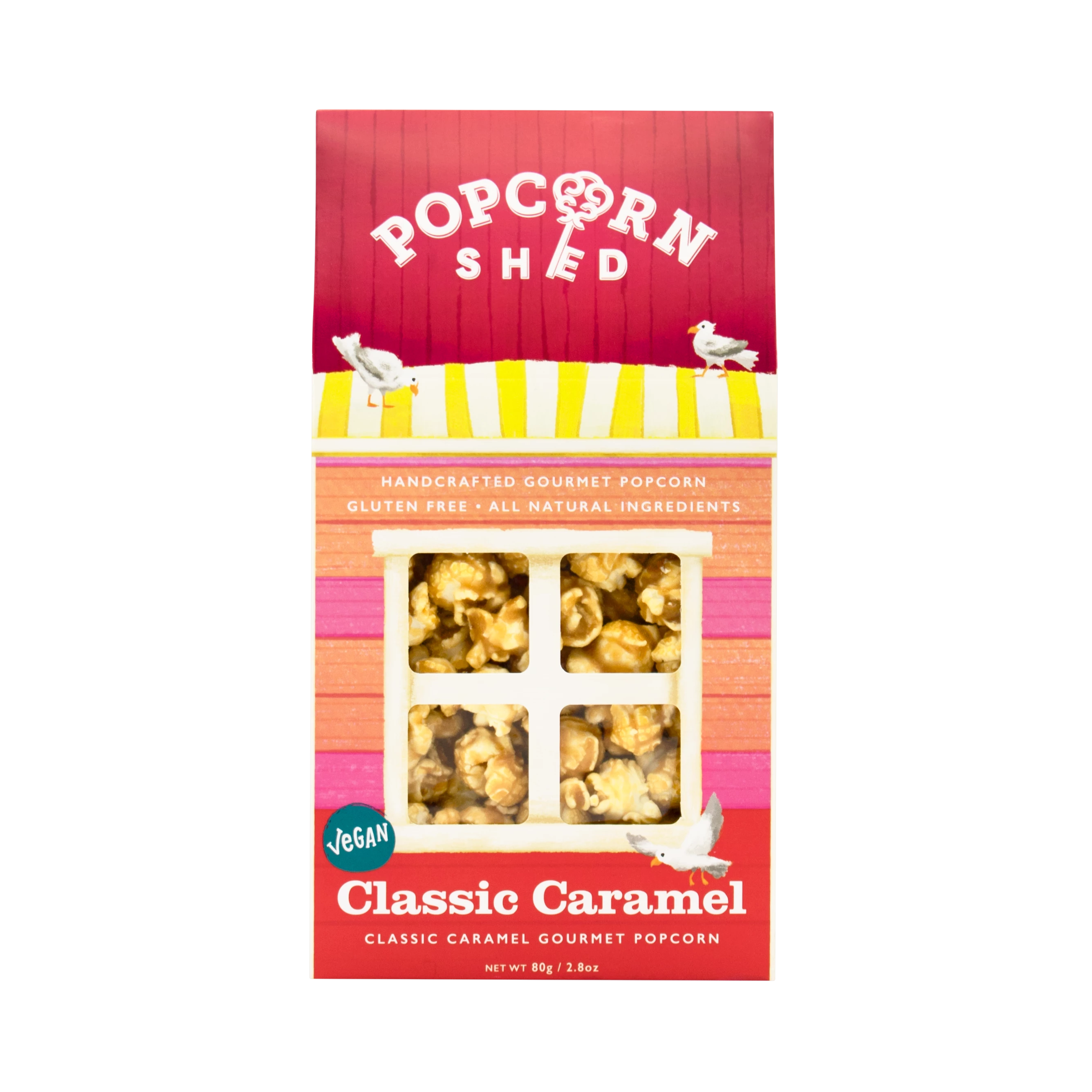 Classic Caramel Popcorn Shed 80g - Popcorn Shed