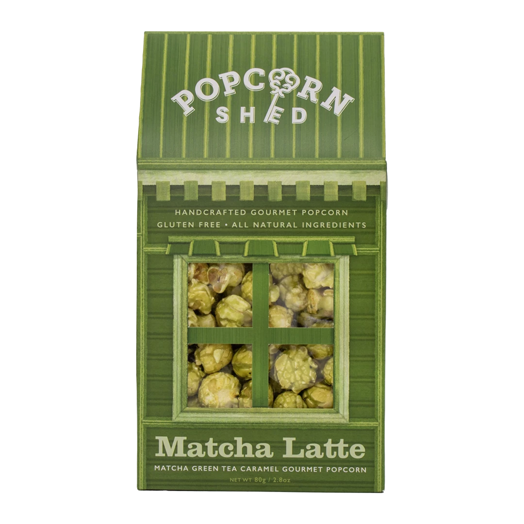 Matcha Latte Popcorn Shed 80g - Popcorn Shed