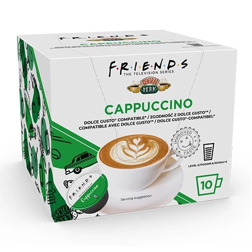 Capuchino X10 Cápsulas Compatibles Dolce Gusto - Friends