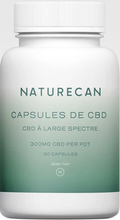 30 Capsules De CBD 10 mg