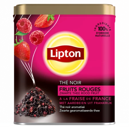 Thé Noir Fruits Rouges 150g - Lipton