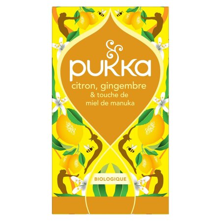 20s Pukka Citr Gingem Miel Bio