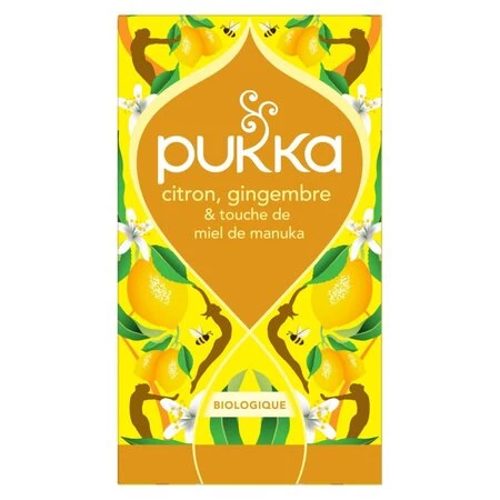 20s Pukka Citr Gingem Miel Bio