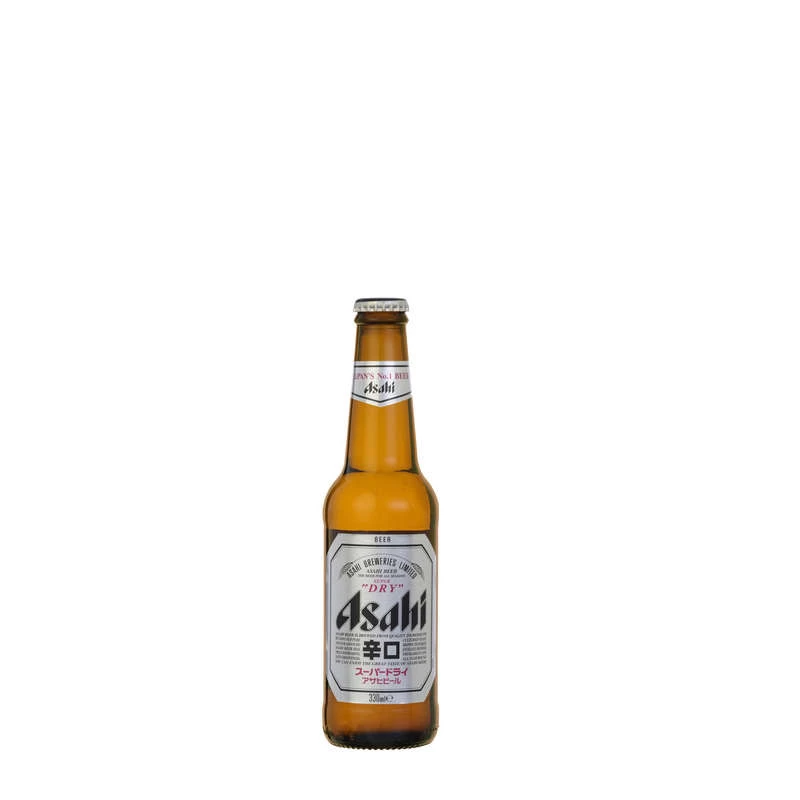 Bière Asahi Super Dry En Bouteille 5.2° 33cl - ASAHI