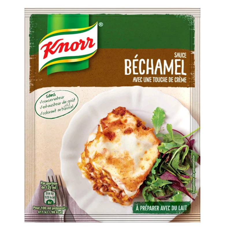 Sauce béchamel/crème 52g - KNORR