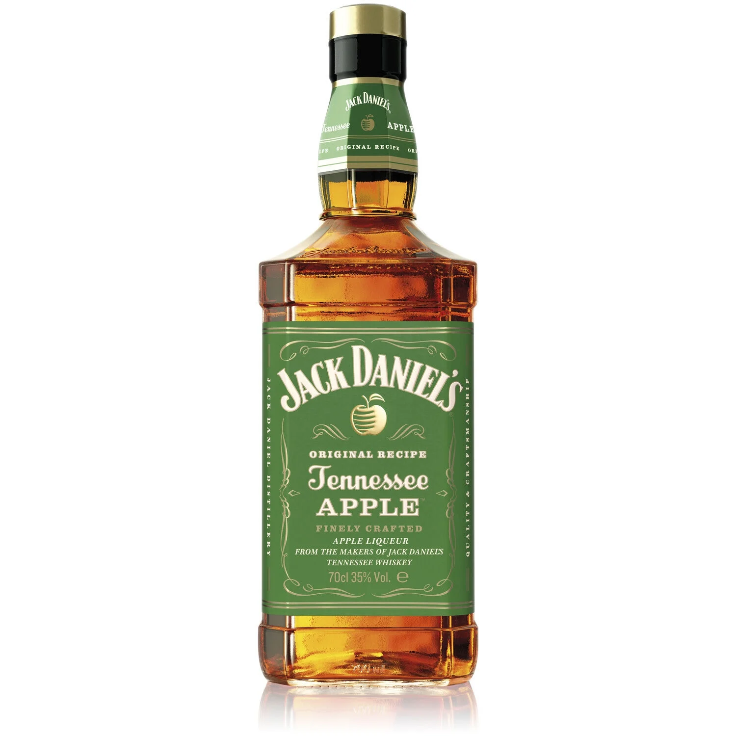 Spirits based on Tennessee Whiskey with apple, 35°, 70cl bottle, JACK DANIEL'S