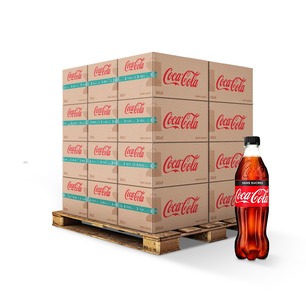 Газированная вода Sans Sucre 50cl Fr X12 - COCA-COLA