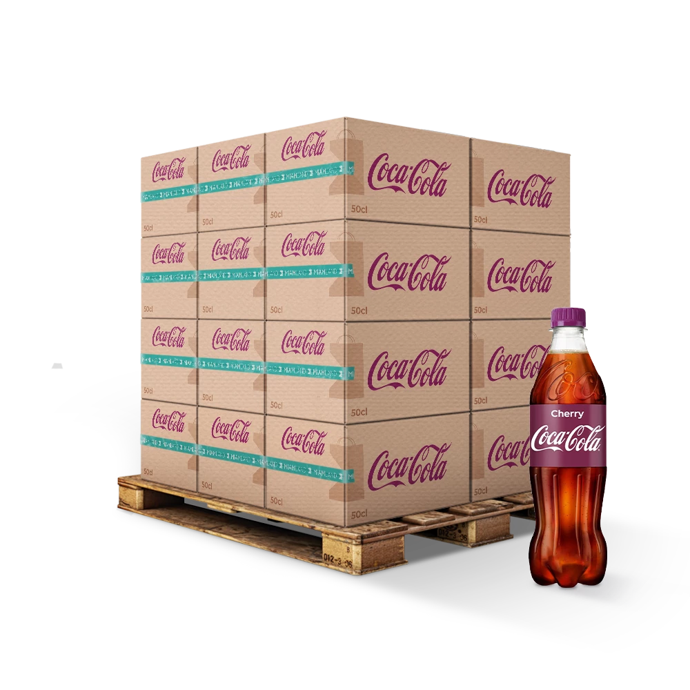 Газированная вода Вишня 50cl пт X12 - COCA-COLA