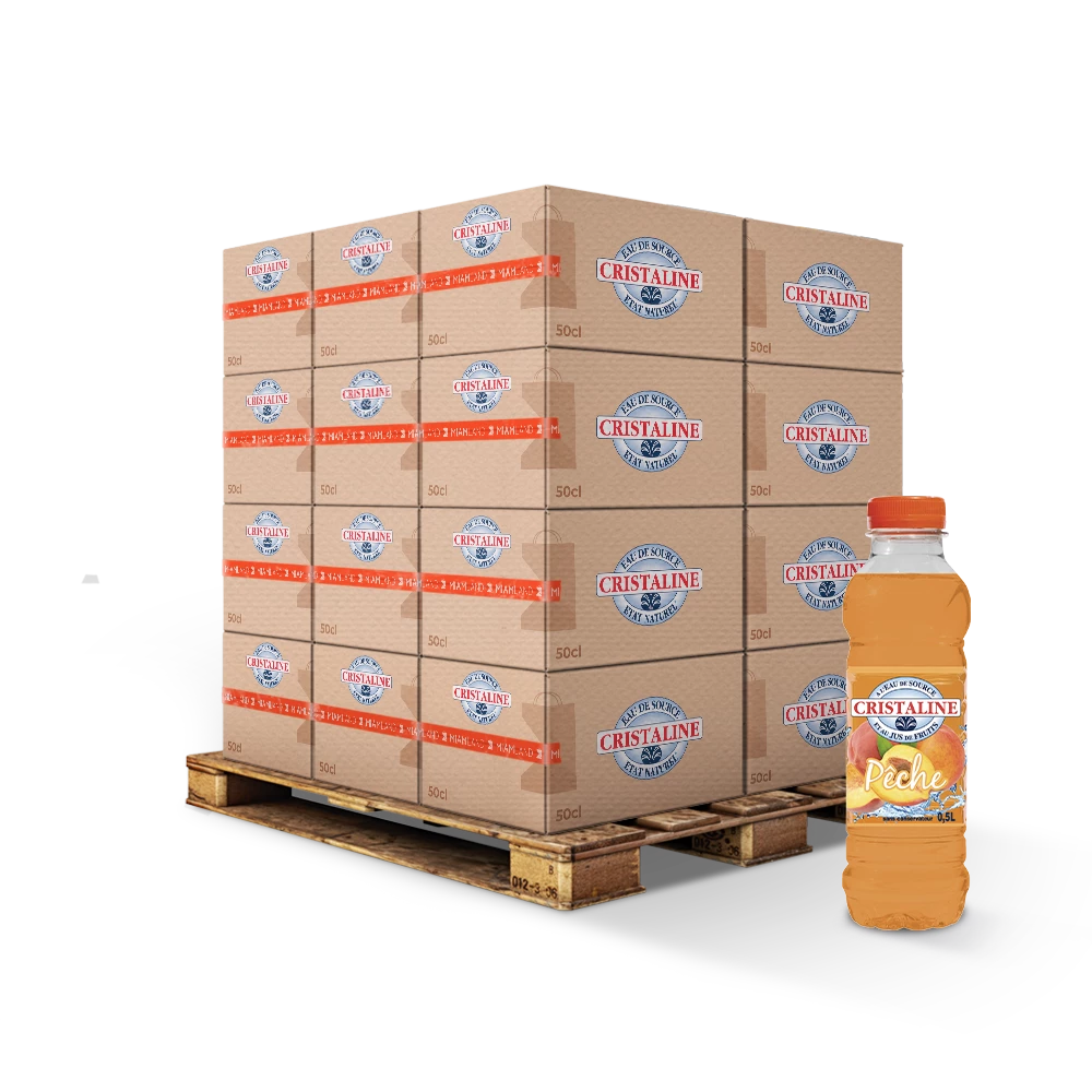 Chanzo cha uvuvi wa maji 50cl fr x24 - CRISTALINE