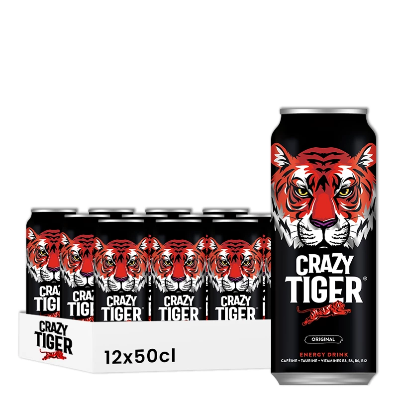 Crazy Energy 500ml - CRAZY TIGER