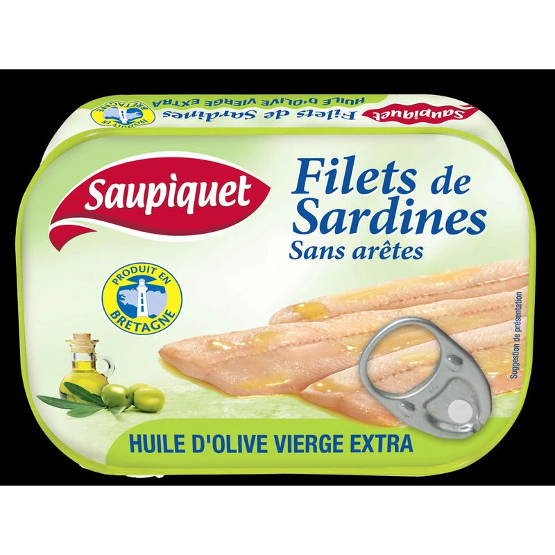 Filet Sardine Hl.oliv.saup.100